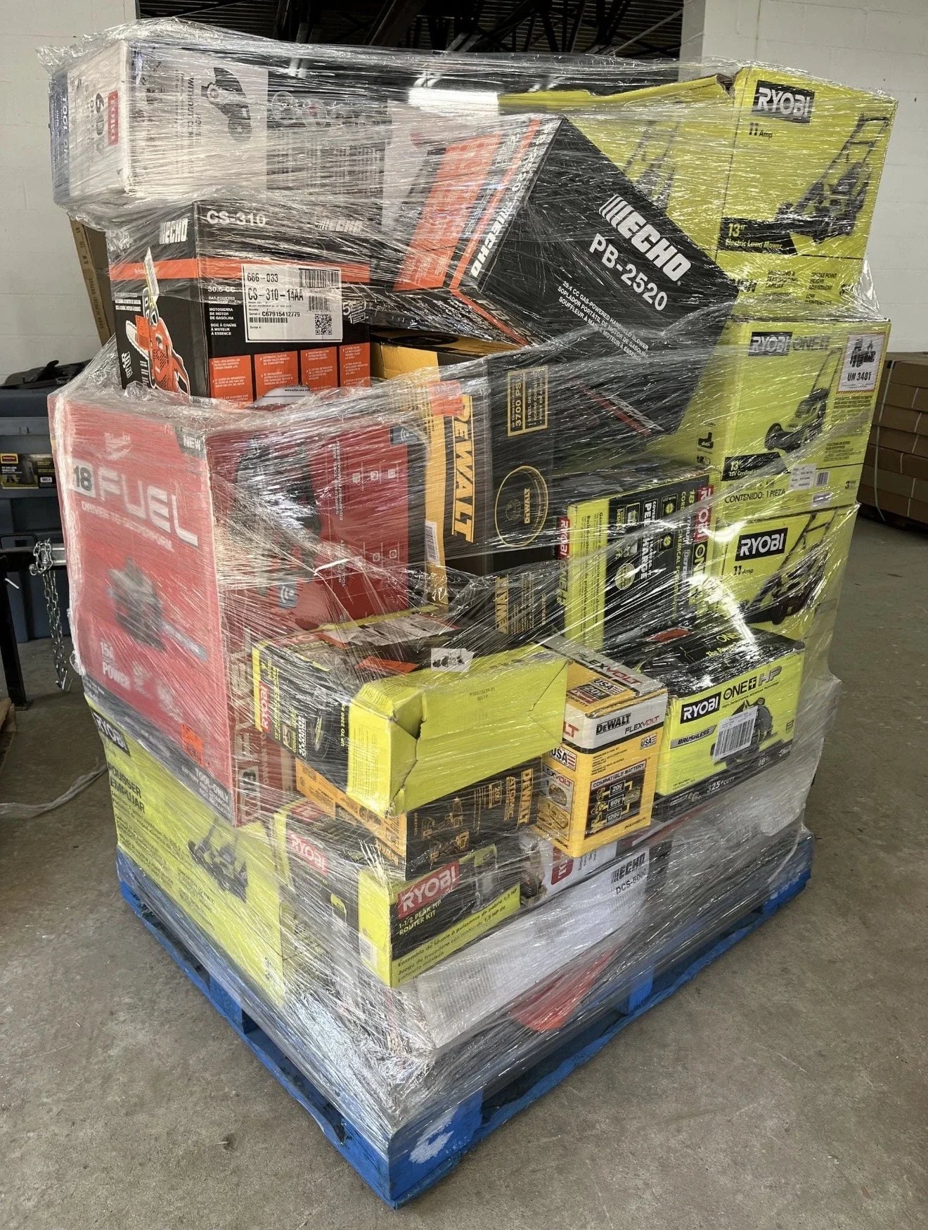Wholesale tools liquidation pallet for resale